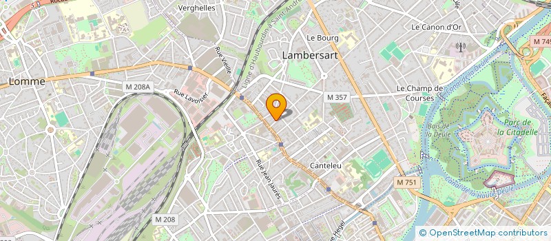 localisation de l'entreprise MONSIEUR JULIEN SAUMANDE à LAMBERSART