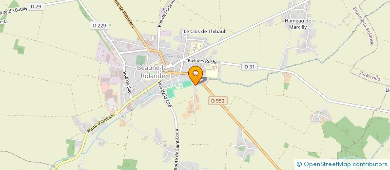 localisation de l'entreprise MONSIEUR JULIEN SAURA-SAEZ à BEAUNE-LA-ROLANDE