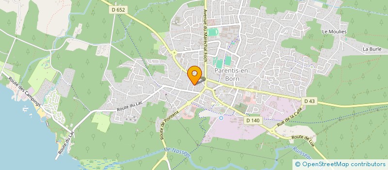 localisation de l'entreprise MONSIEUR JULIEN SCARAVETTI  GASTES