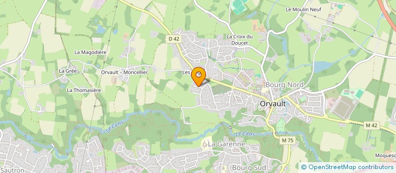 localisation de l'entreprise MONSIEUR JULIEN SCHAFER à ORVAULT