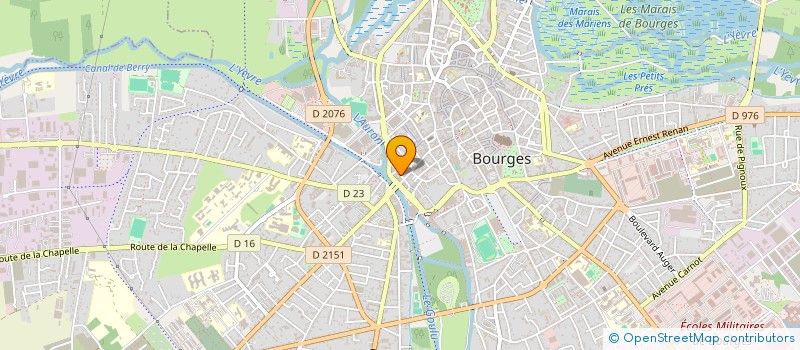 localisation de l'entreprise MONSIEUR JULIEN SCHAHL  BOURGES