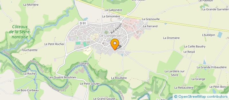 localisation de l'entreprise MONSIEUR JULIEN SCHERRER  SEVREMOINE