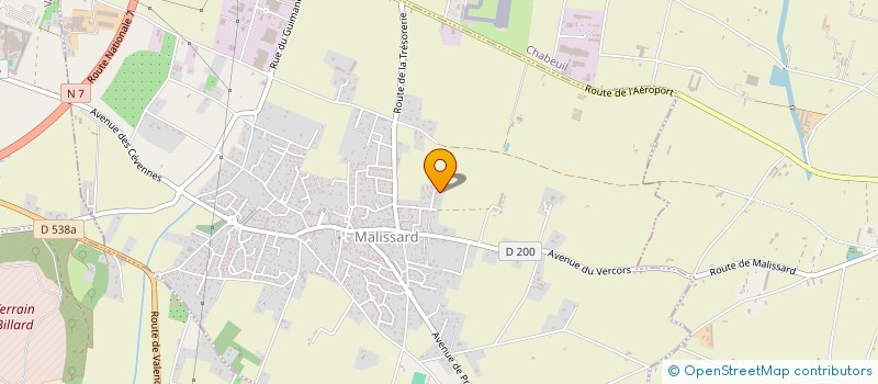 localisation de l'entreprise MONSIEUR JULIEN SCHIMEL  MALISSARD