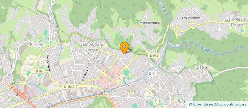 localisation de l'entreprise MONSIEUR JULIEN SCHLOSSER  SAINT JEAN D'ARVEY