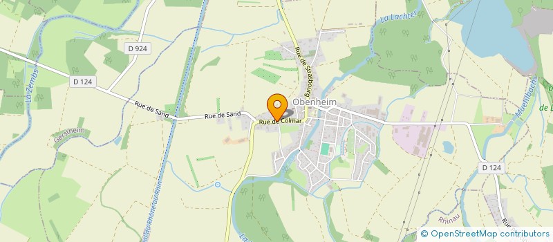 localisation de l'entreprise MONSIEUR JULIEN SCHMIDT  OBENHEIM