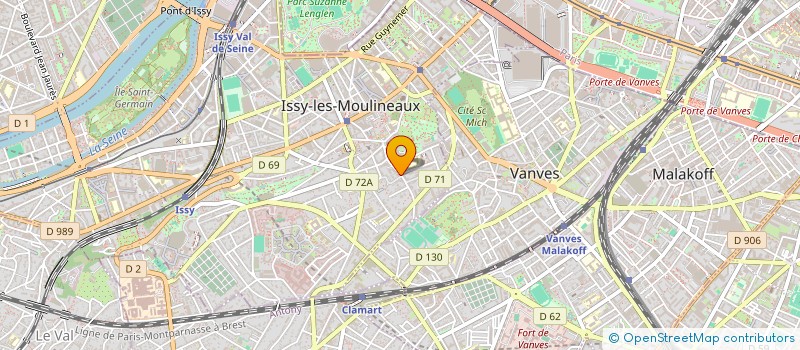 localisation de l'entreprise MONSIEUR JULIEN SCHMITT à ISSY-LES-MOULINEAUX