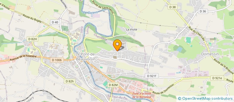 localisation de l'entreprise MONSIEUR JULIEN SCHNEIDER  LE PONT-DE-BEAUVOISIN