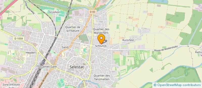 localisation de l'entreprise MONSIEUR JULIEN SCHNITZLER à STRASBOURG