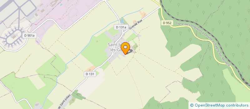 localisation de l'entreprise MONSIEUR JULIEN SCHULLER  SAINT-JULIEN-LES-GORZE