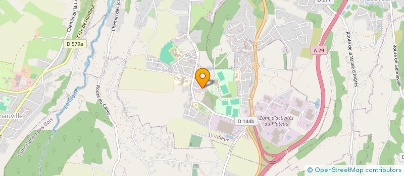 localisation de l'entreprise MONSIEUR JULIEN SCHUSTER  LA RIVIERE-SAINT-SAUVEUR