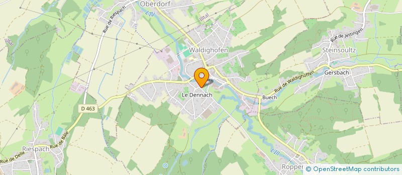 localisation de l'entreprise MONSIEUR JULIEN SCHWEITZER  MUESPACH