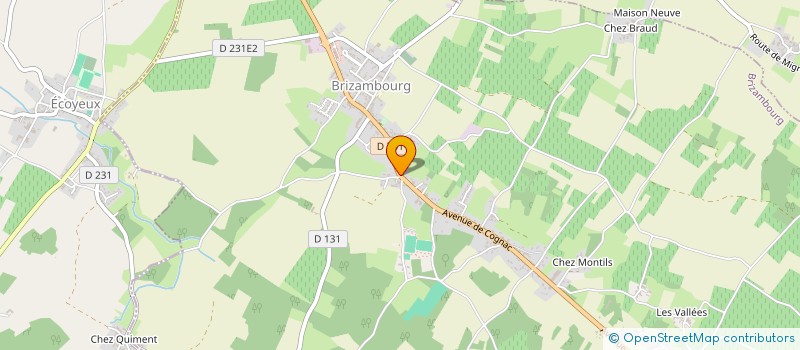 localisation de l'entreprise MONSIEUR JULIEN SCOGNAMIGLIO  BRIZAMBOURG