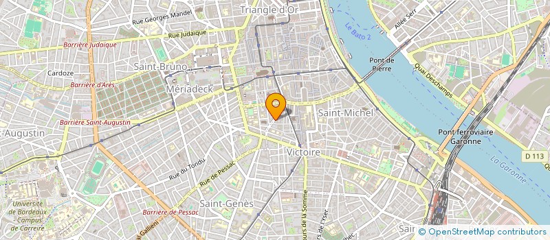 localisation de l'entreprise MONSIEUR JULIEN SEGUIN  BORDEAUX