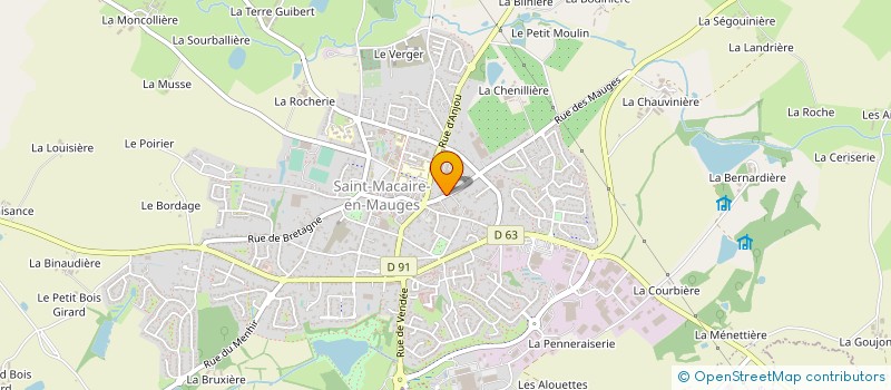localisation de l'entreprise MONSIEUR JULIEN SEGUINEAU à SEVREMOINE