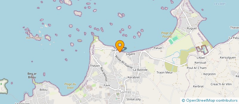 localisation de l'entreprise MONSIEUR JULIEN SEITE à SANTEC