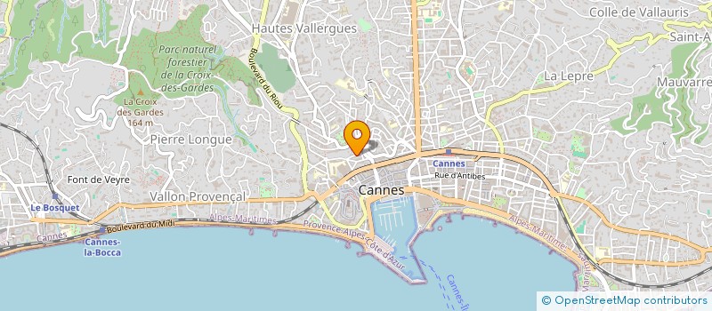 localisation de l'entreprise MONSIEUR JULIEN SEJOURNET à CANNES