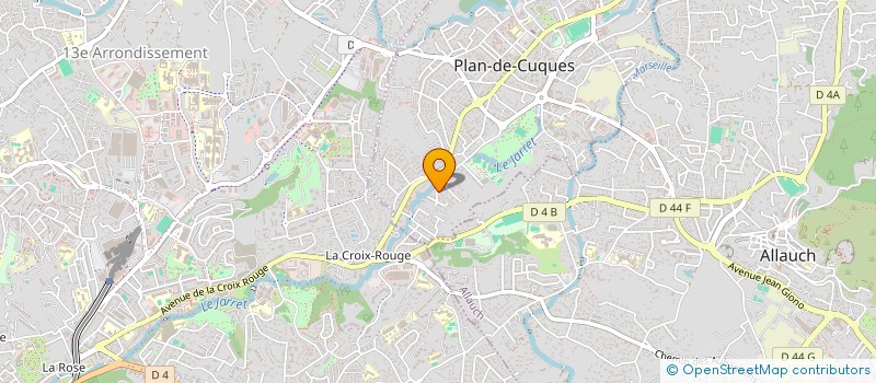 localisation de l'entreprise MONSIEUR JULIEN SEKSIK à PLAN DE CUQUES