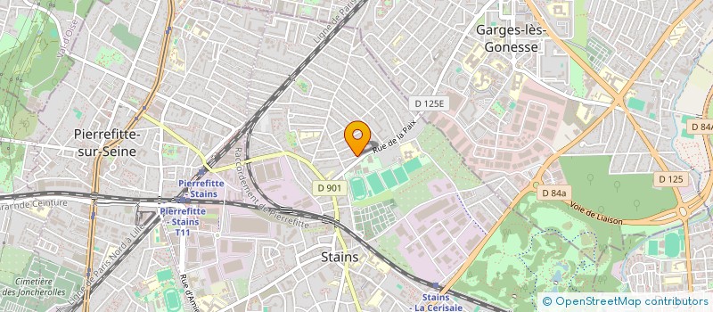 localisation de l'entreprise MONSIEUR JULIEN SENA à STAINS