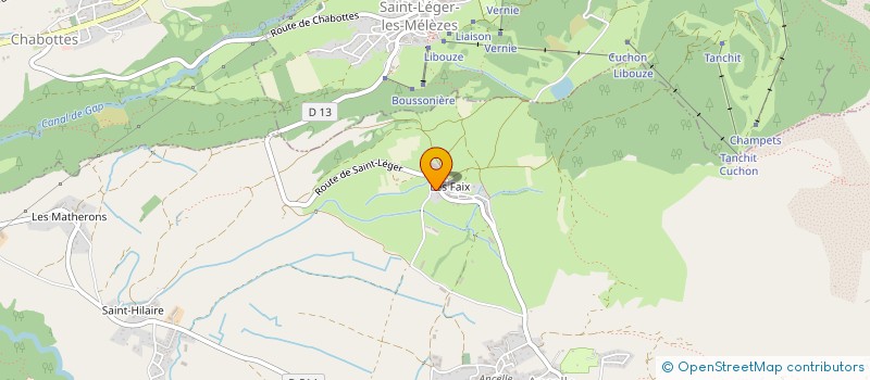 localisation de l'entreprise MONSIEUR JULIEN SENAULT  SAINT-JEAN-SAINT-NICOLAS