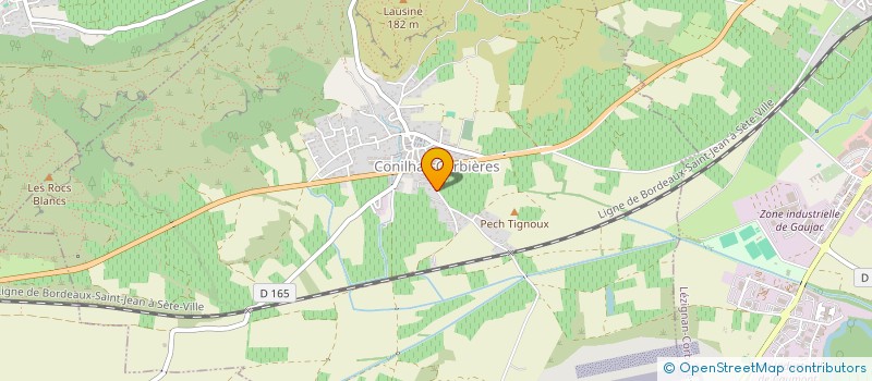 localisation de l'entreprise MONSIEUR JULIEN SENDROUS  CONILHAC-CORBIERES