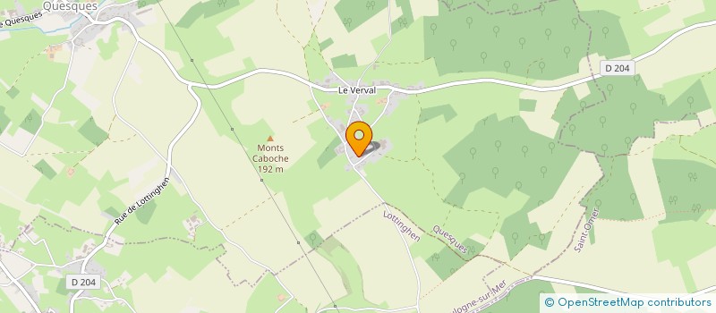 localisation de l'entreprise MONSIEUR JULIEN SENEPART  QUESQUES