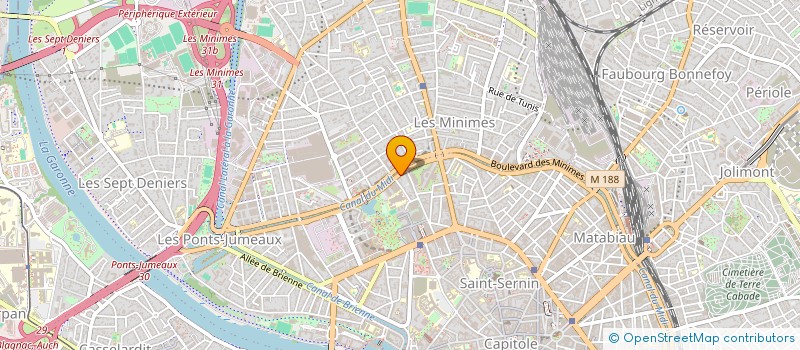 localisation de l'entreprise MONSIEUR JULIEN SENOC à TOULOUSE