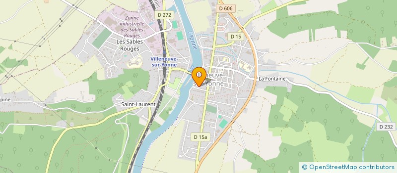 localisation de l'entreprise MONSIEUR JULIEN SERGENT  VILLENEUVE-SUR-YONNE
