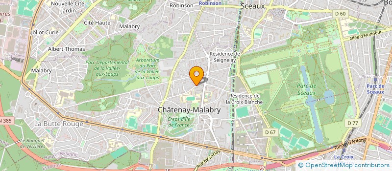 localisation de l'entreprise MONSIEUR JULIEN SEROR à CHATENAY-MALABRY