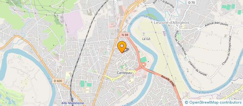 localisation de l'entreprise MONSIEUR JULIEN SERRANO à ALBI