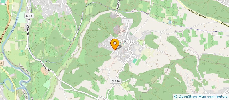 localisation de l'entreprise MONSIEUR JULIEN SICA à JUNAS