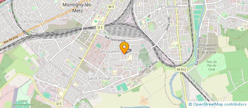 localisation de l'entreprise MONSIEUR JULIEN SIEGLER  MONTIGNY-LES-METZ