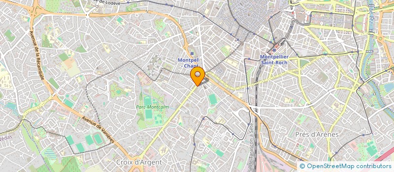 localisation de l'entreprise MONSIEUR JULIEN SIMON CONTAL à MONTPELLIER