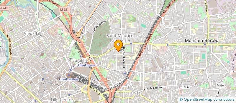localisation de l'entreprise MONSIEUR JULIEN SINAEVE à LILLE