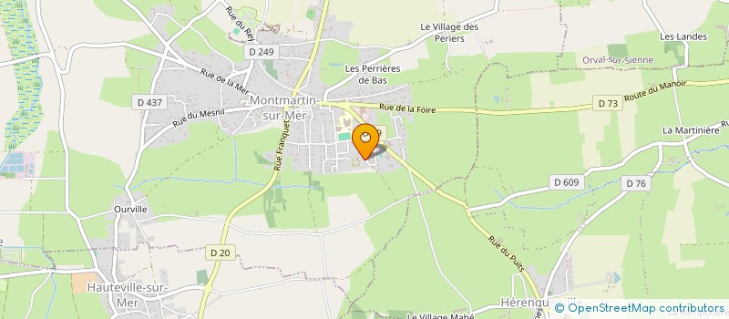 localisation de l'entreprise MONSIEUR JULIEN SINIMALE  MONTMARTIN-SUR-MER