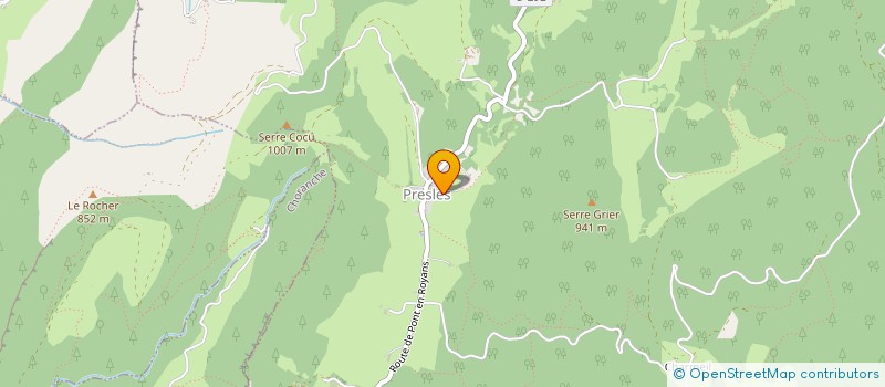 localisation de l'entreprise MONSIEUR JULIEN SIRAND-PUGNET  PRESLES