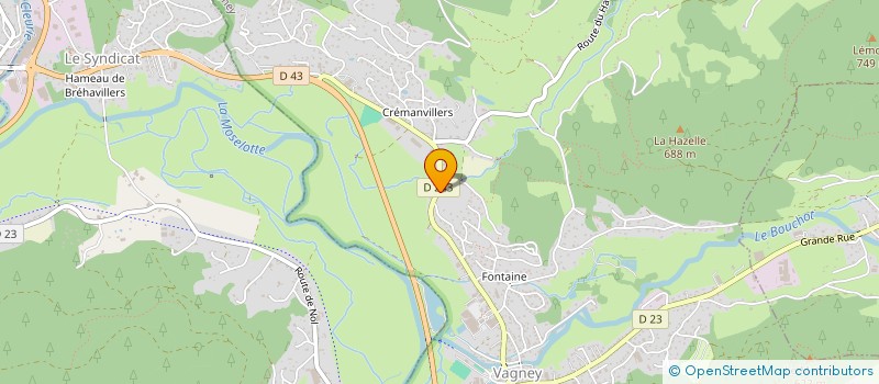 localisation de l'entreprise MONSIEUR JULIEN SKOTAREK  VAGNEY