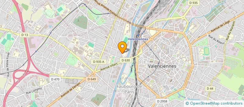 localisation de l'entreprise MONSIEUR JULIEN SLEGHEM à VALENCIENNES