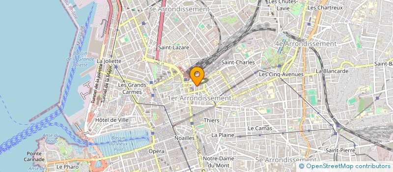 localisation de l'entreprise MONSIEUR JULIEN SOLE  MARSEILLE