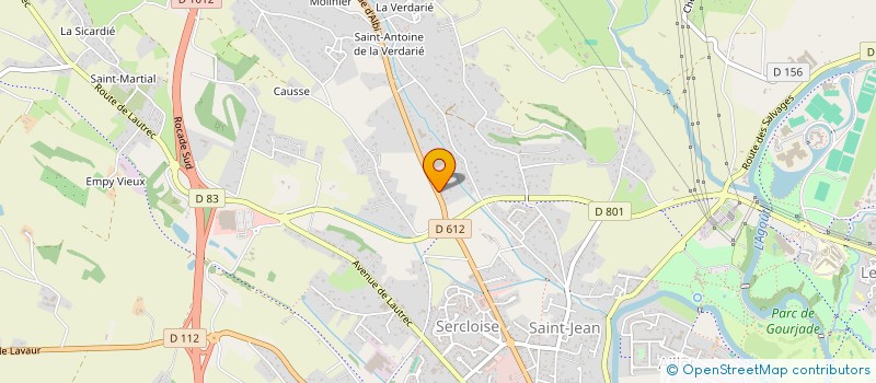 localisation de l'entreprise MONSIEUR JULIEN SOLER  LABENNE