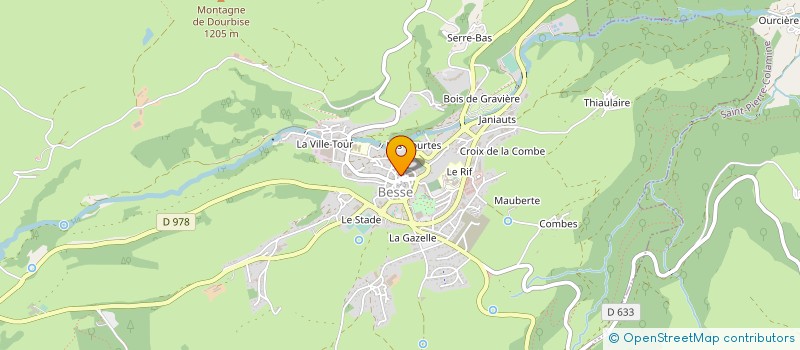 localisation de l'entreprise MONSIEUR JULIEN SOLIGNAC à BESSE ET SAINT ANASTAISE