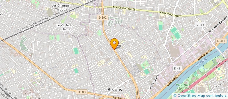 localisation de l'entreprise MONSIEUR JULIEN SONGO LIKOKO à BEZONS