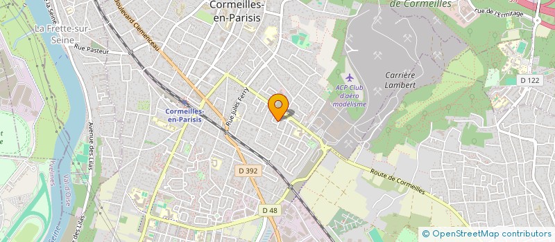 localisation de l'entreprise MONSIEUR JULIEN SOREL à CORMEILLES-EN-PARISIS