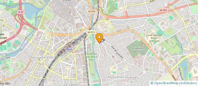 localisation de l'entreprise MONSIEUR JULIEN SORNETTE  METZ
