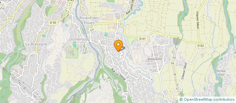 localisation de l'entreprise MONSIEUR JULIEN SORNON  SAINTE-MARIE