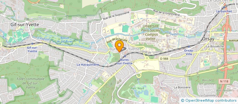 localisation de l'entreprise MONSIEUR JULIEN SOSA à BURES-SUR-YVETTE