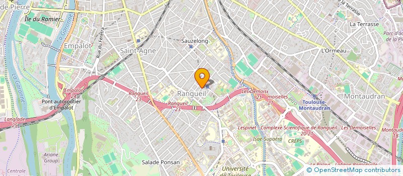 localisation de l'entreprise MONSIEUR JULIEN SOTTAS  TOULOUSE