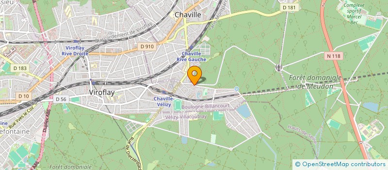 localisation de l'entreprise MONSIEUR JULIEN SOUCHET à CHAVILLE