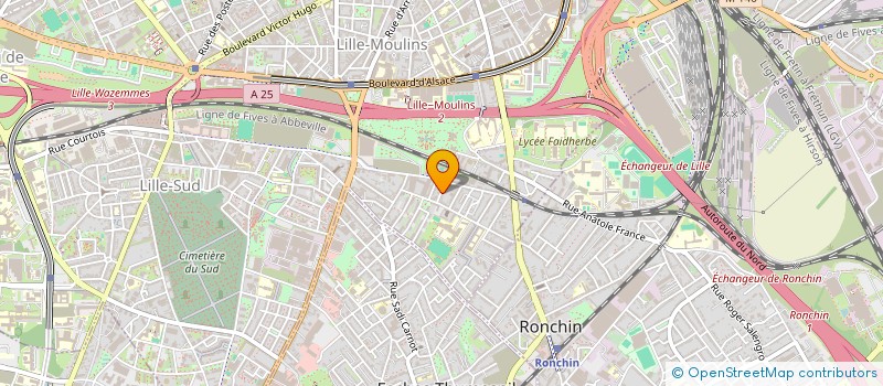 localisation de l'entreprise MONSIEUR JULIEN SOUGA ZOA  LILLE