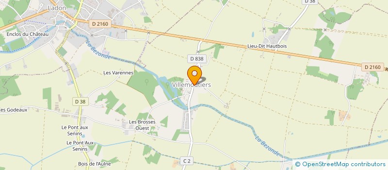 localisation de l'entreprise MONSIEUR JULIEN SOUILLARD à VILLEMOUTIERS