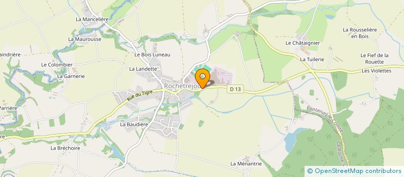 localisation de l'entreprise MONSIEUR JULIEN SOULARD  ROCHETREJOUX